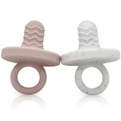 Kushies Pacifiers|Silicone Teethers>2 Pack Silicone Teethers