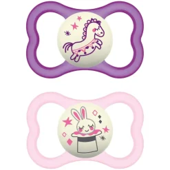 MAM Pacifiers>Air Night Pacifier - 6+ Months - 2 Pack