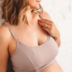 Davin & Adley Nursing Bras & Tanks>Amelia Pumping & Nursing Crop Cami