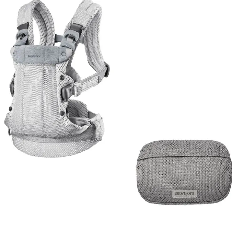 BabyBjorn Structured Carriers>Baby Carrier Harmony 3D Mesh Plus Pocket Pouch