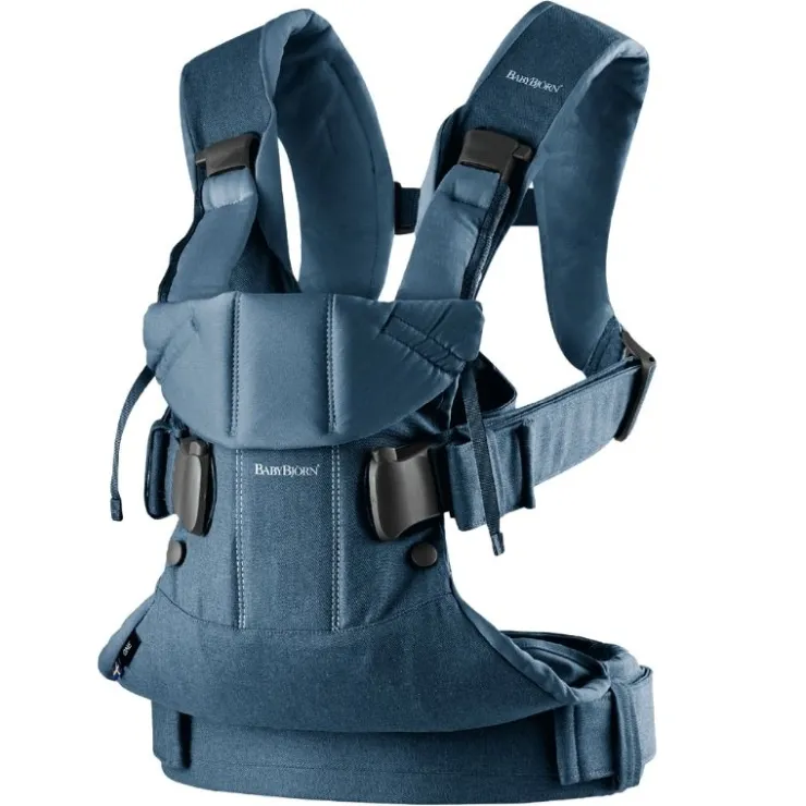 BabyBjorn Structured Carriers>Baby Carrier One - Cotton Mix