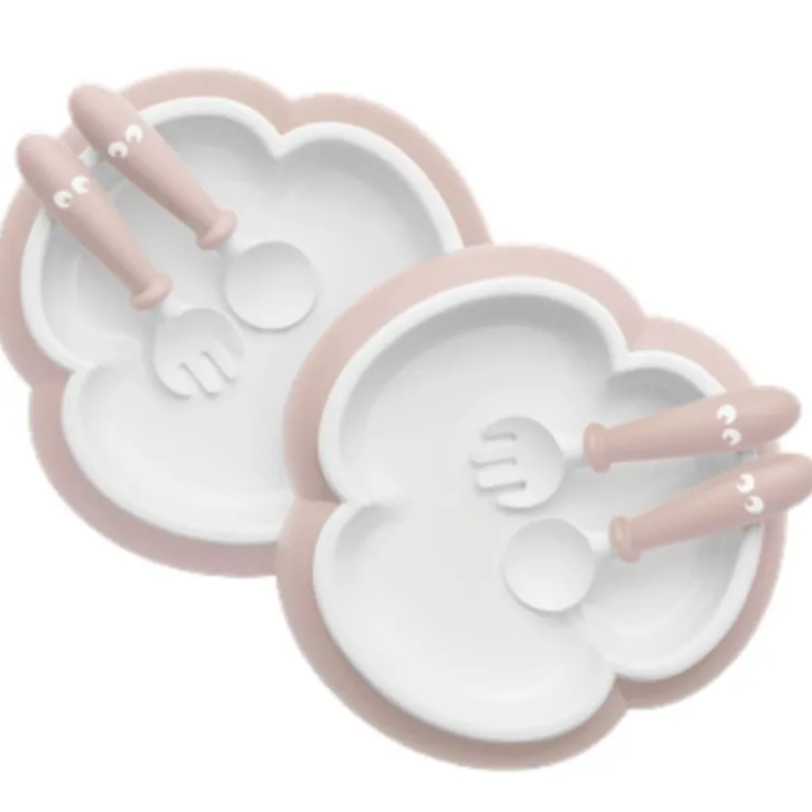 BabyBjorn Tableware>Baby Plate, Spoon and Fork - 2 sets