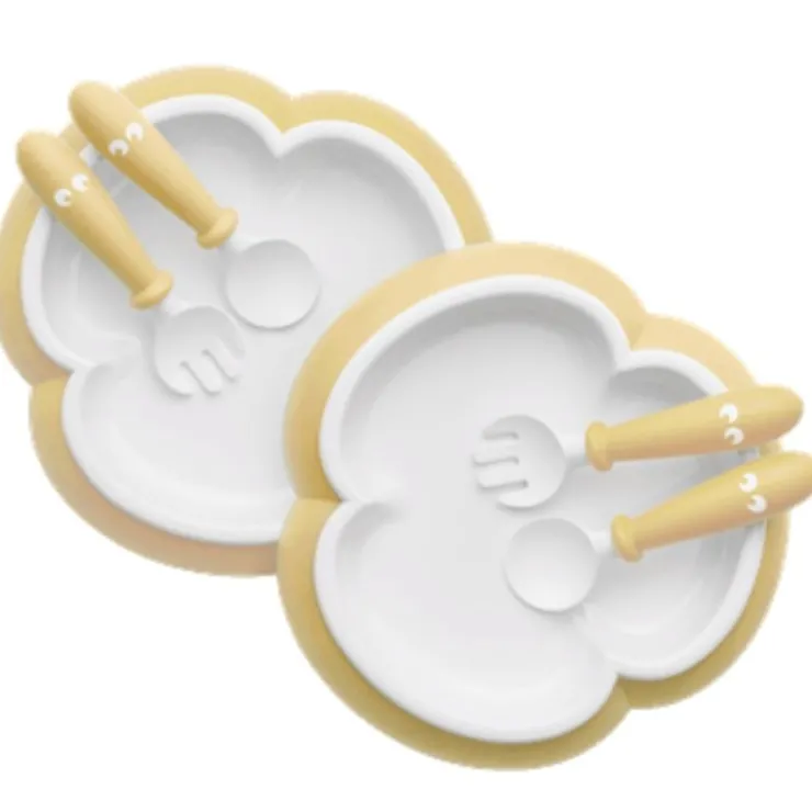 BabyBjorn Tableware>Baby Plate, Spoon and Fork - 2 sets