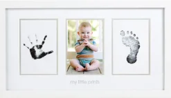 Pearhead Frames>Babyprints Photo Frame - White