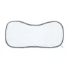 Juddlies Bibs & Burp Cloths>Bamboo Burp Cloth - White/Blue