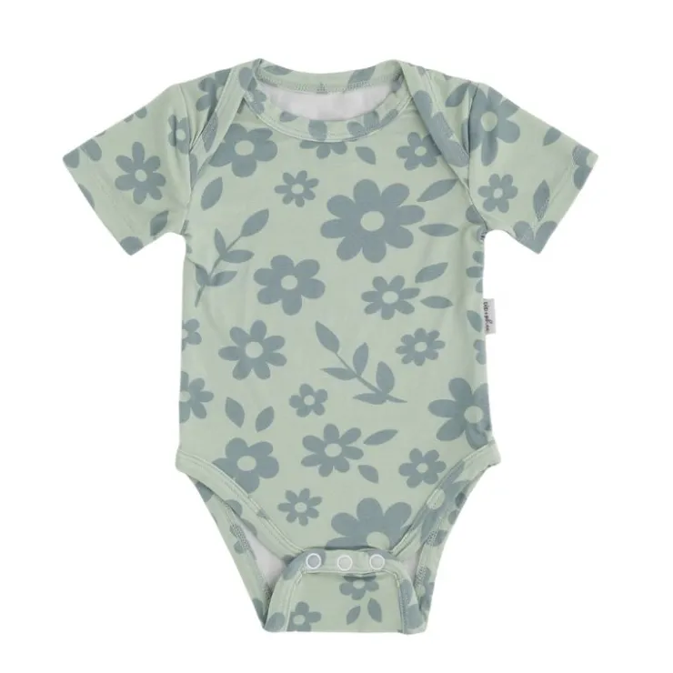 Pip + Phee Onesies>Bamboo Short Sleeve Bodysuits - Prints