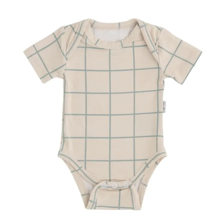 Pip + Phee Onesies>Bamboo Short Sleeve Bodysuits - Prints