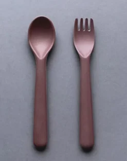 Cink Tableware>Bamboo Spoon & Fork Set