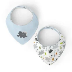 Kushies Bibs & Burp Cloths>Bandana Bib - 2 Pack