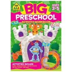 School Zone Books>Big Preschool Activity Workbook