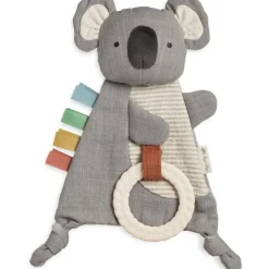 Itzy Ritzy Sensory Toys>Bitzy Crinkle Sensory Crinkle Toy with Teether