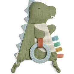 Itzy Ritzy Sensory Toys>Bitzy Crinkle Sensory Crinkle Toy with Teether