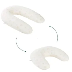 Babymoov Bottle Feeding>B.Love 2-in-1 Pregnancy & Breastfeeding Pillow - Off White Petals