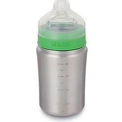 Klean Kanteen Bottle Feeding>Brushed Stainless Baby Bottle
