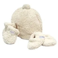 JJ Cole Hats>BundleMe Hat, Mitten & Booties Set