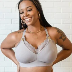 Davin & Adley Nursing Bras & Tanks>BUSTY Ella Maternity, Nursing & Pumping Bralette