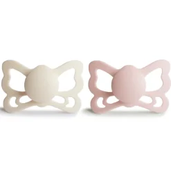 Frigg Pacifiers>Butterfly Anatomical Silicone Pacifier 6-18 Months - 2 Pack