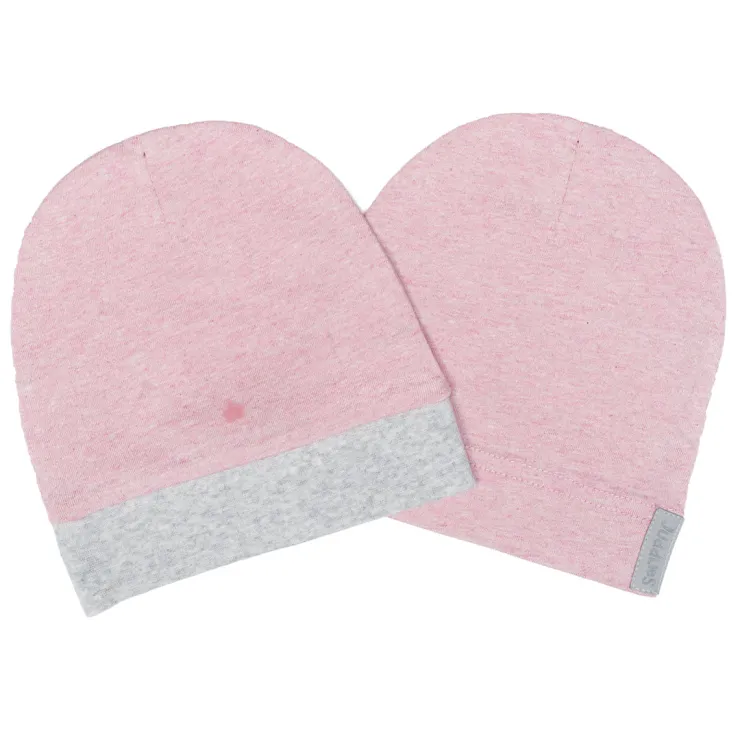 Juddlies Hats>Cap - Dogwood Pink - 2Pack