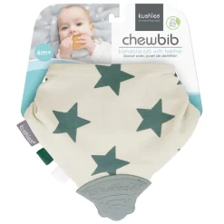 Kushies Bibs & Burp Cloths>Chewbib Drool Bib