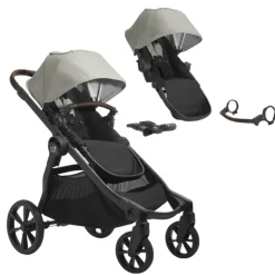 Baby Jogger Full Size Strollers>City Select 2 Eco Stroller + Second Seat Bundle