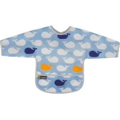 Kushies Bibs & Burp Cloths>Clean Bib with Sleeves- 2-4 Yr