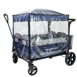 WonderFold Wagons>Clear Rain Cover