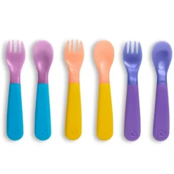 Munchkin Tableware>ColourReveal Toddler Utensils - 6 Pack