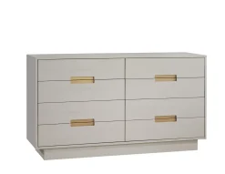 Natart Juvenile Dressers>Como 8-Drawer Double Dresser - 52"