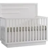 Natart Juvenile Cribs>Como 4-in-1 Convertible Crib with Horizontal Molding