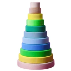 Grimm's Building Toys>Conical Tower - Stacking Toys