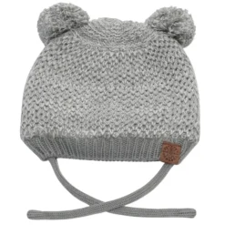 CaliKids Hats>Cotton Knit PomPom Hat
