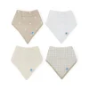 Little Unicorn Bibs & Burp Cloths>Cotton Muslin + Fleece Bandana Bib
