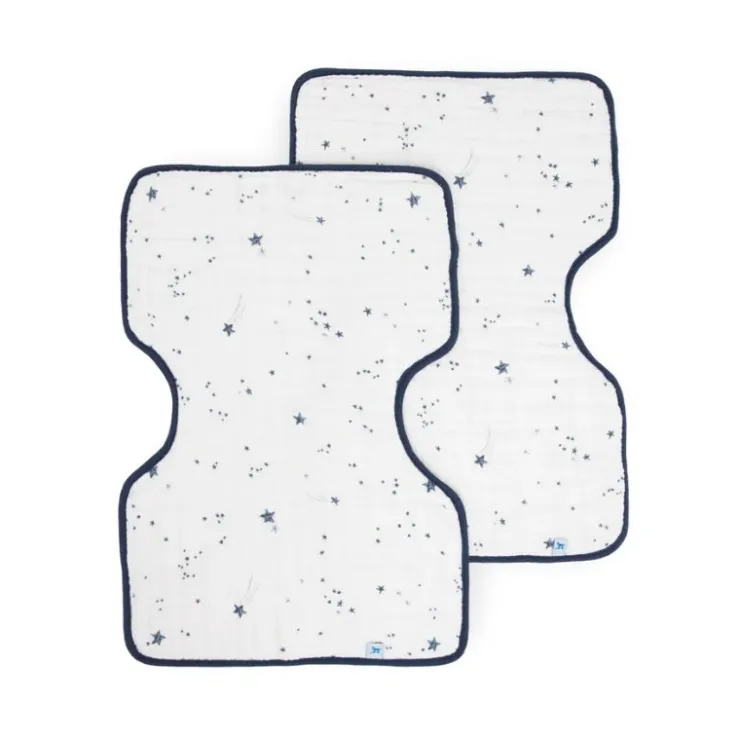 Little Unicorn Bibs & Burp Cloths>Cotton Muslin Burp Cloth - 2 - Pack