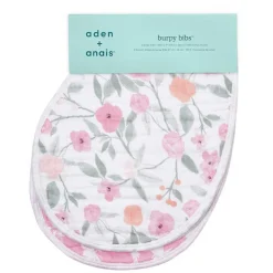 Aden & Anais Bibs & Burp Cloths>Cotton Muslin Burpy Bibs - 2 Pack