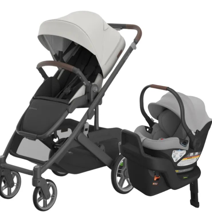 UPPAbaby Full Size Strollers|Travel Systems>Cruz V3 Stroller + Aria Infant Car Seat Travel System