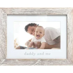 Pearhead Frames>Daddy & Me Rustic Photo Frame
