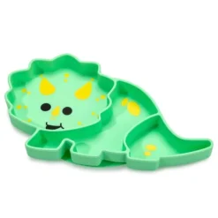 Melii Baby Tableware>Divided Silicone Suction Plate