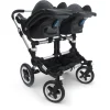 Bugaboo Stroller Accessories|Infant Car Seat Adapters>Donkey Twin Car Seat Adapter- Cybex, Nuna, Maxi-Cosi