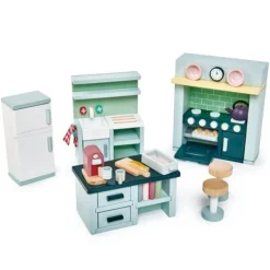 TenderLeaf Dolls>Dovetail Doll House Kitchen Furniture