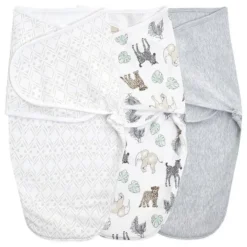 Aden & Anais Sleep Sacks>Essentials Wrap Swaddle - 3 Pack