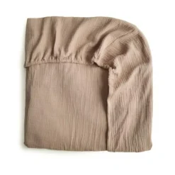 Mushie Bedding>Extra Soft Muslin Crib Sheet