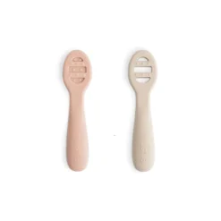 Mushie Tableware>First Feeding Baby Spoons - 2 Pack