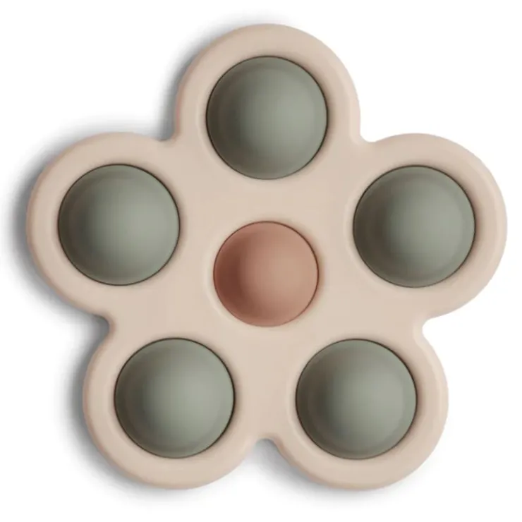 Mushie Sensory Toys>Flower Press Toy