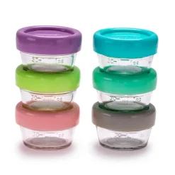 Melii Baby Food Prep & Storage>Glass Food Containers