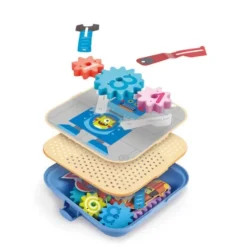 Hape Building Toys>Groovy-Go-Round Gears Playset