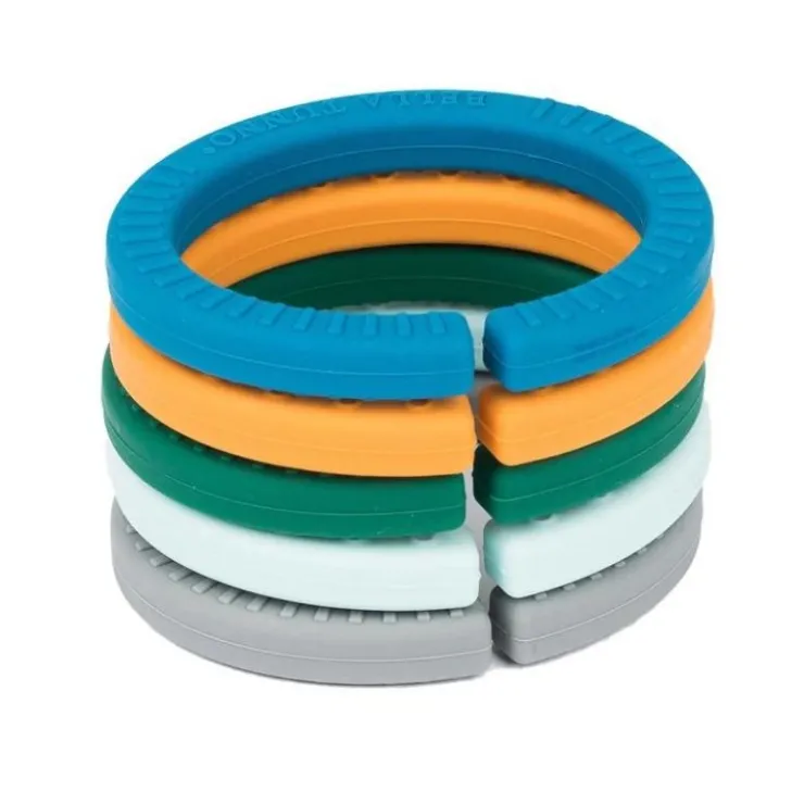 Bella Tunno Silicone Teethers>Happy Links