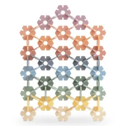 Mushie Building Toys>Hex Connect Building Toy Set