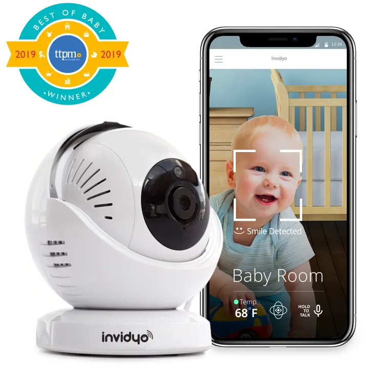 Invidyo Video Monitors>A.I. Video Baby Monitor