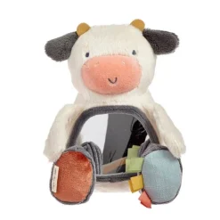 Itzy Ritzy Sensory Toys>Itzy Bitzy Mirror Sensory Tummy Time Mirror