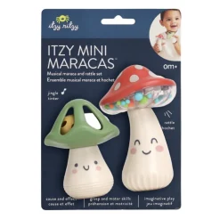 Itzy Ritzy Musical Toys>Itzy Mini Maracas Musical Rattle Set